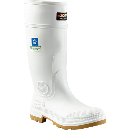 Bully Boots, Rubber, Steel Toe, Size 9
