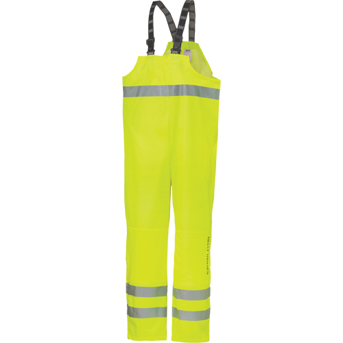 Narvik Rainwear - Bib pants, Polyester, 2X-Large, High Visibility Lime-Yellow