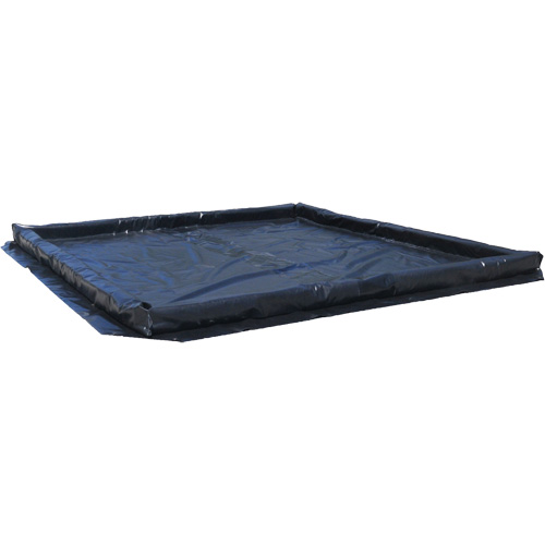 Ultra-Containment Berms®, 159 US gal. Capacity, 8' W x 8' L x 4" H, Foam Wall