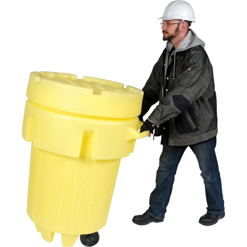 Ultra-Overpacks® Wheeled Drum, 95 gal., Mobile