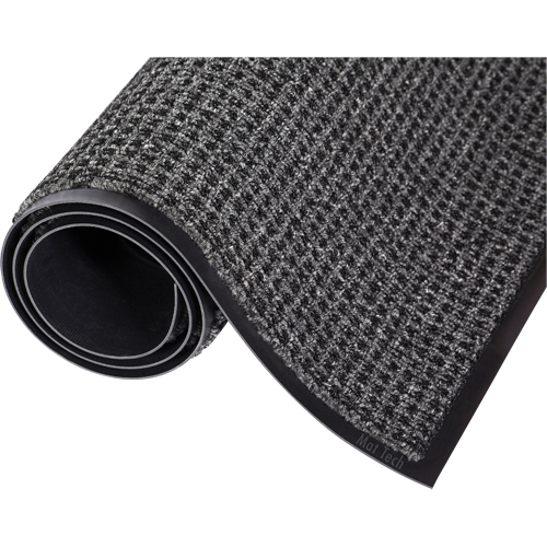 Oxford™ Elite Mat, Wiper/Scraper, 4' x 6' x 7/16", Grey/Black
