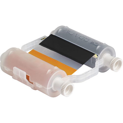 Printer Ribbon, 4.33" x 16", Black/Orange