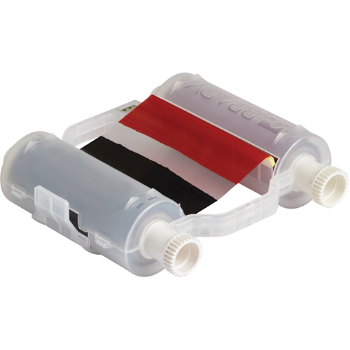 Printer Ribbon, 4.33" x 16", Black/Red