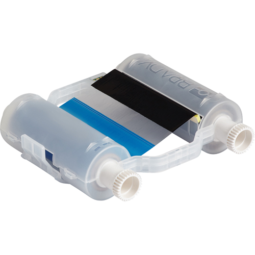 Printer Ribbon, 4.33" x 8", Black/Blue/Red/Yellow