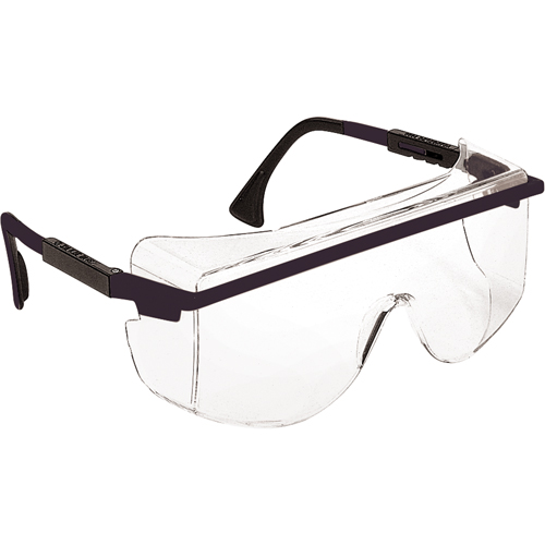 Uvex® Astro OTG® 3001 Safety Glasses, Clear Lens, Anti-Fog/Anti-Scratch, Meets/Exceeds CSA Z94.3
