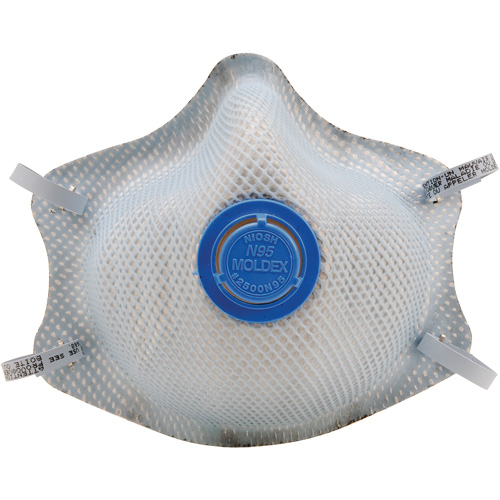 2500 Particulate Respirators, N95, NIOSH Certified, Large/Medium