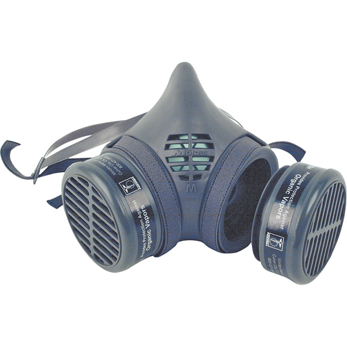 8000 Series Assembled Respirator, Elastomer/Thermoplastic, Medium