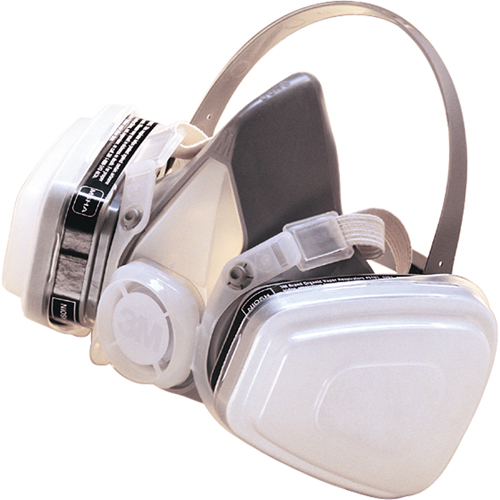 P95 Paint Spray/Pesticide Half Facepiece Disposable Respirator, Elastomer/Thermoplastic, Small