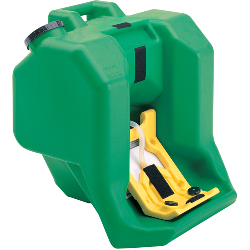 Portable Eyewash Station, Gravity-Fed, 16 gal. Capacity, Meets ANSI Z358.1