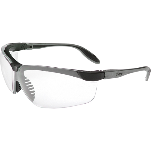 Uvex® Genesis® S Slim Safety Glasses, Clear Lens, Anti-Scratch, ANSI Z87+/Meets/Exceeds CSA Z94.3