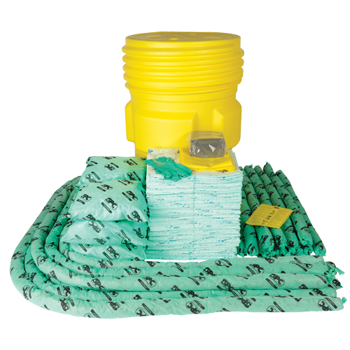Hazwik® Spill Kit, Hazmat, Overpack, 75 US gal. Absorbancy