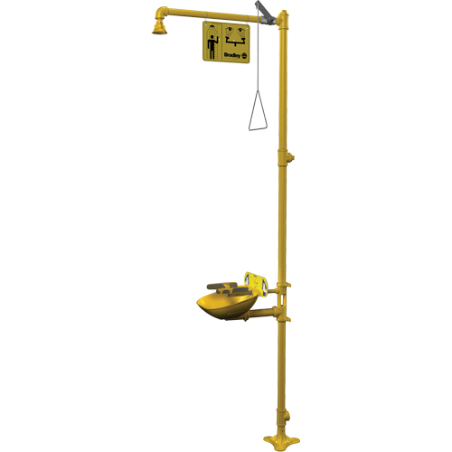 Halo™ Combination Emergency Shower & Eyewash Station