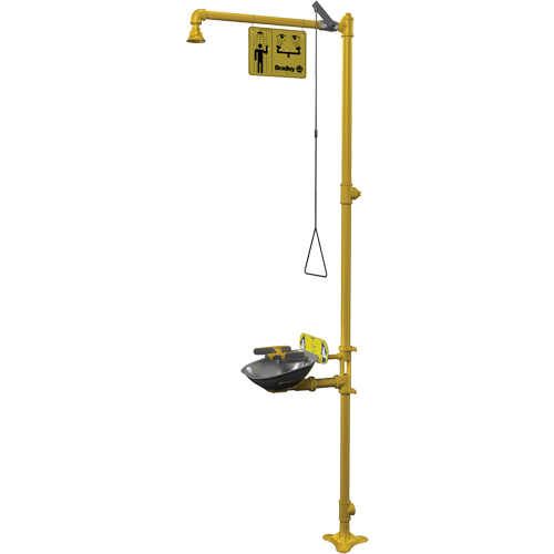Halo™ Combination Emergency Shower & Eyewash Station