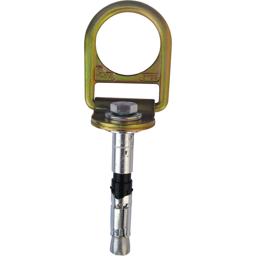 PRO™ Concrete D-ring Anchor with Bolt, Concrete/D-Ring, Permanent Use