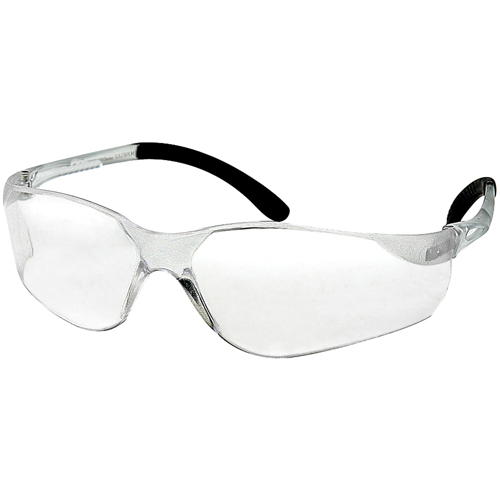 SenTec Safety Glasses, Clear Lens, Anti-Scratch, Meets/Exceeds CSA Z94.3