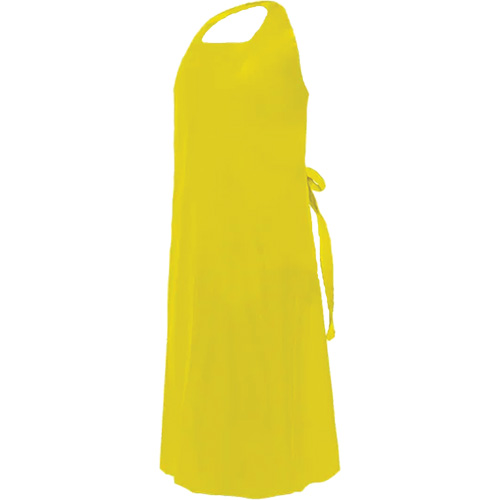 Apron, Polyurethane, 45" L x 35" W, Yellow