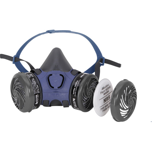 Pre-assembled Paint/Spray Pesticide 7000 Half-Mask Respirator, Elastomer/Thermoplastic, Medium