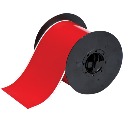 Indoor/Outdoor B-595 Tape, Vinyl, Red, 4" Width