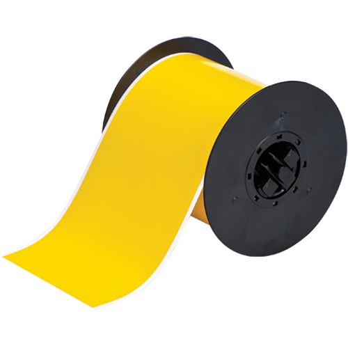 Indoor/Outdoor B-595 Tape, Vinyl, Yellow, 3" Width