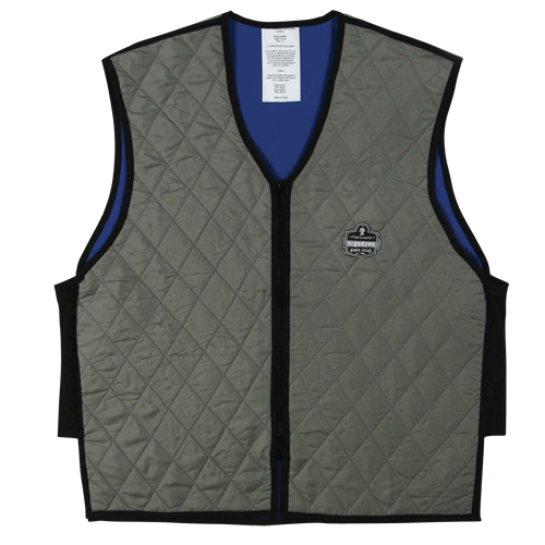 Chill-Its® 6665 Wet Evaporative Cooling Vests, X-Large, Grey