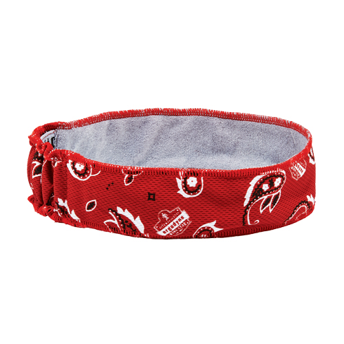 Chill-Its® 6605 Cooling Headbands, Red