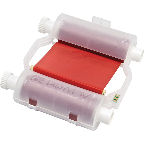 B30 Series Printer Ribbons, 4.33" x 200', Red
