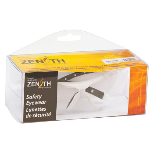 Z1500 Series Safety Glasses, Clear Lens, Anti-Scratch, Meets/Exceeds CSA Z94.3