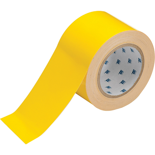 ToughStripe® Floor Marking Tape, 2" x 100', Polyester, Yellow