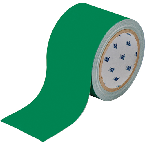 ToughStripe® Floor Marking Tape, 3" x 100', Polyester, Green