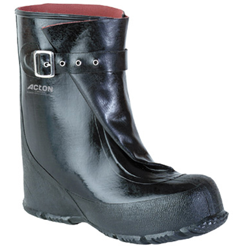 X-Tra Shoe Cover, Rubber, Buckle Closure, Fits Men's 14