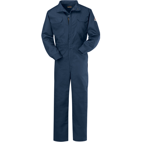 Classic Welding Coveralls, Size 38, Navy Blue, 11.2 cal/cm²