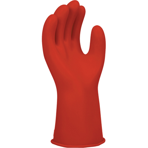 Salisbury™ Rubber Insulating Gloves, ASTM Class 0, Size 8.5, 11" L