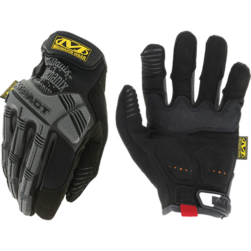 M-Pact® Gloves, Large, Synthetic Palm, Hook & Loop Cuff