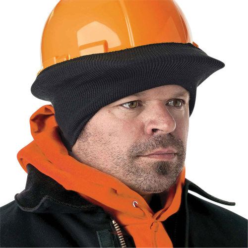 Stretch Hard Hat Liner, One Size, Black