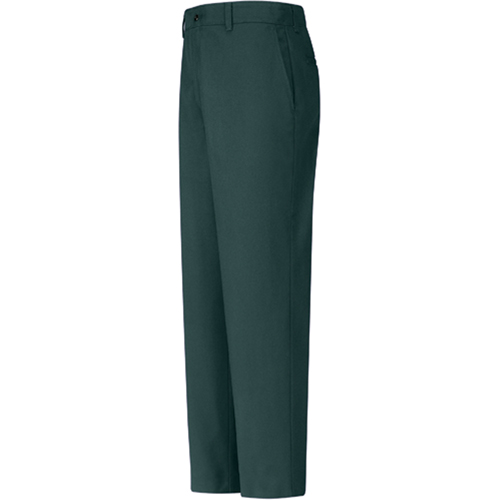 Durakap Industrial Pants, Poly-Cotton, Green, Size 32, 37 Inseam
