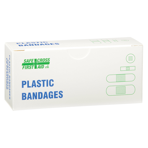 Bandages, Assorted, Plastic, Sterile
