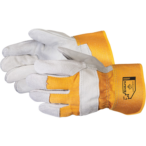 Endura® Winter Split Fitters Gloves, One Size, Split Cowhide Palm, Foam Fleece Inner Lining