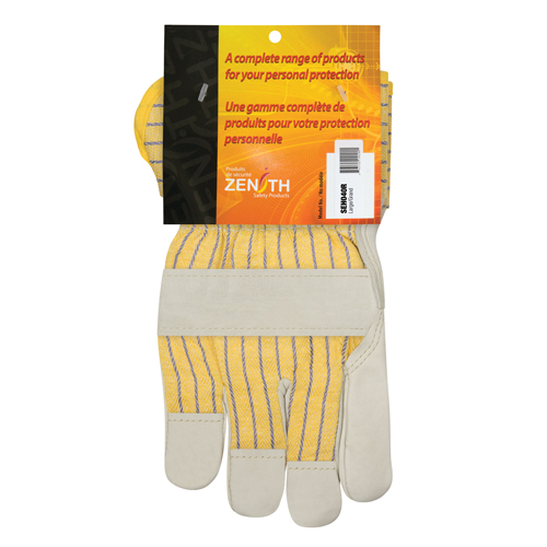 Superior Warmth Winter-Lined Fitters Gloves, Large, Grain Cowhide Palm, Thinsulate™ Inner Lining