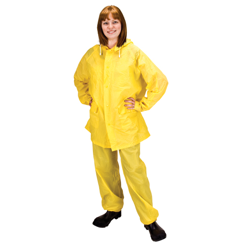 RZ300 Rain Suit, PVC, Small, Yellow