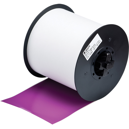 B-595 Indoor/Outdoor Grade Printer Tape, Vinyl, Purple, 100" Width