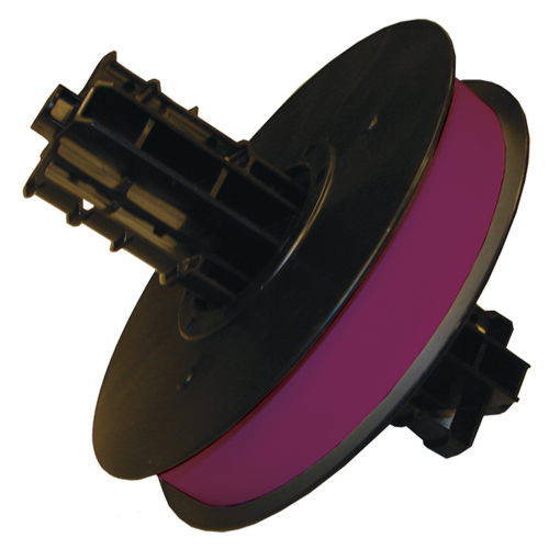 B-595 Indoor/Outdoor Grade Printer Tape, Vinyl, Purple, 100" Width