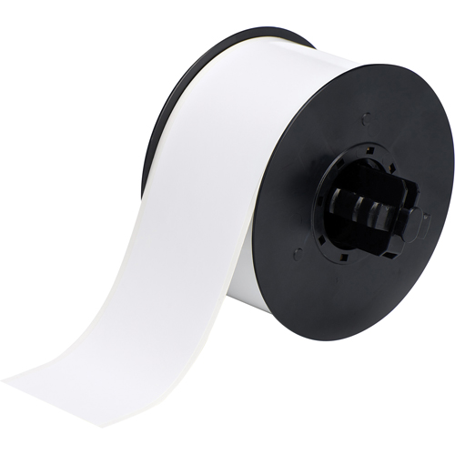 B-595 Indoor/Outdoor Grade Printer Tape, Vinyl, Orange, 100" Width
