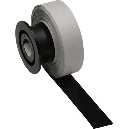 B-595 Pre-Print Header Stripe, Vinyl, Red, 1200" Width