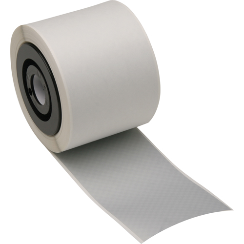 B-438 Tamper-Evident Printer Tape, Polyester, Silver, 3" Width