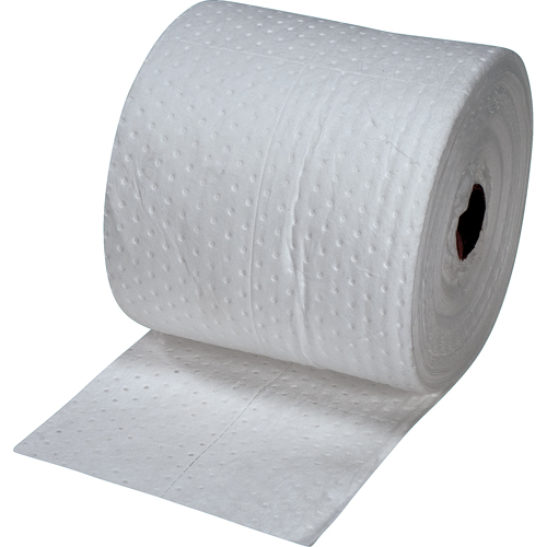 Premium Laminated (SMS) Sorbent Rolls, Heavyweight, 150' L x 15" W, 25 gal. Absorbancy