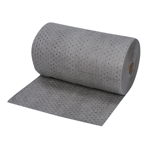 Premium Laminated (SMS) Sorbent Rolls, Heavyweight, 150' L x 15" W, 25 gal. Absorbancy