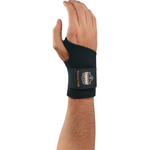 Proflex® 670 Ambidextrous Single Strap Wrist Support, Neoprene, Small