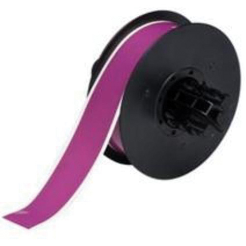 Printer Tape, Vinyl, Purple, 1.125" Width
