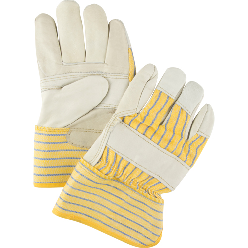 Superior Warmth Winter-Lined Fitters Gloves, Large, Grain Cowhide Palm, Thinsulate™ Inner Lining