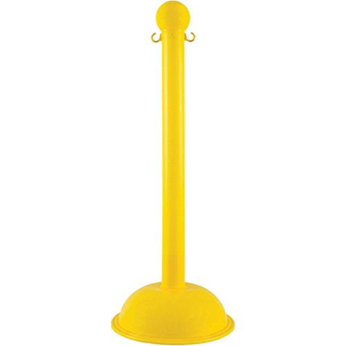 Stanchions, 41" High, Yellow
